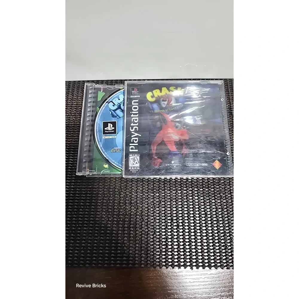 Crash Bandicoot 2 Cortex Strikes Back  Sony PlayStation 1 PS1 Black Label Tested